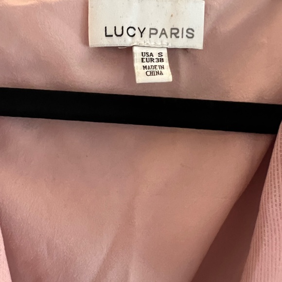 Lucy Paris, ruffle tie front dress, small, worn once to a wedding! - Picture 3 of 4